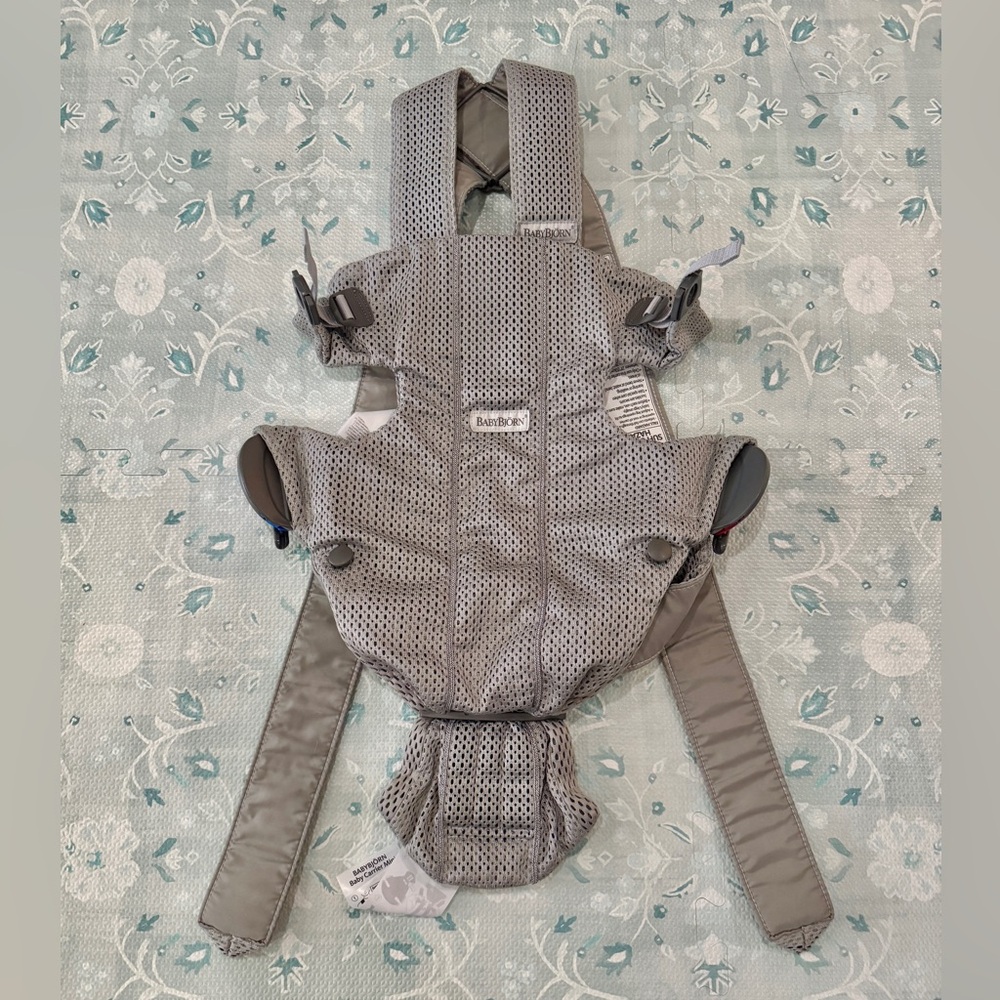 BabyBjörn Carrier Mini Mesh - Gray (1-25lbs)